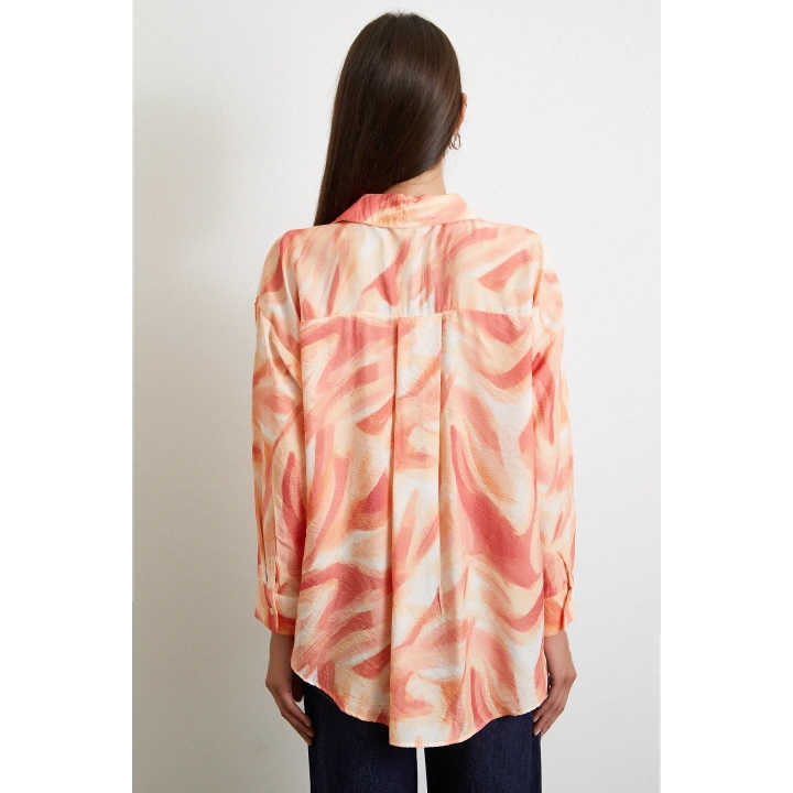 Deniz Esintisi Gömlek Oranj