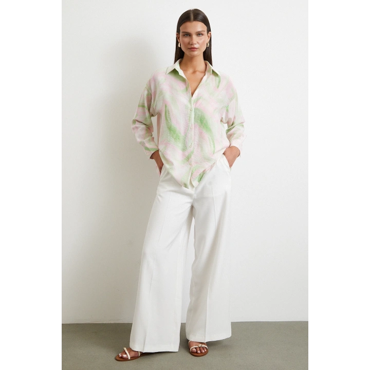 Deniz Esintisi Gömlek Pembe