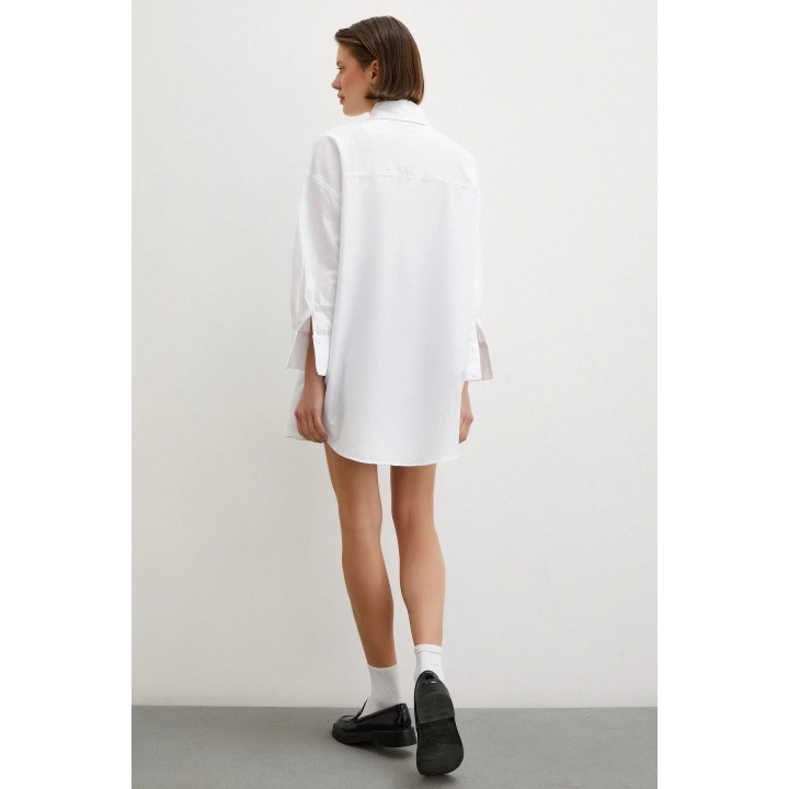 Gömlek Etek Elbise Takım Siyah