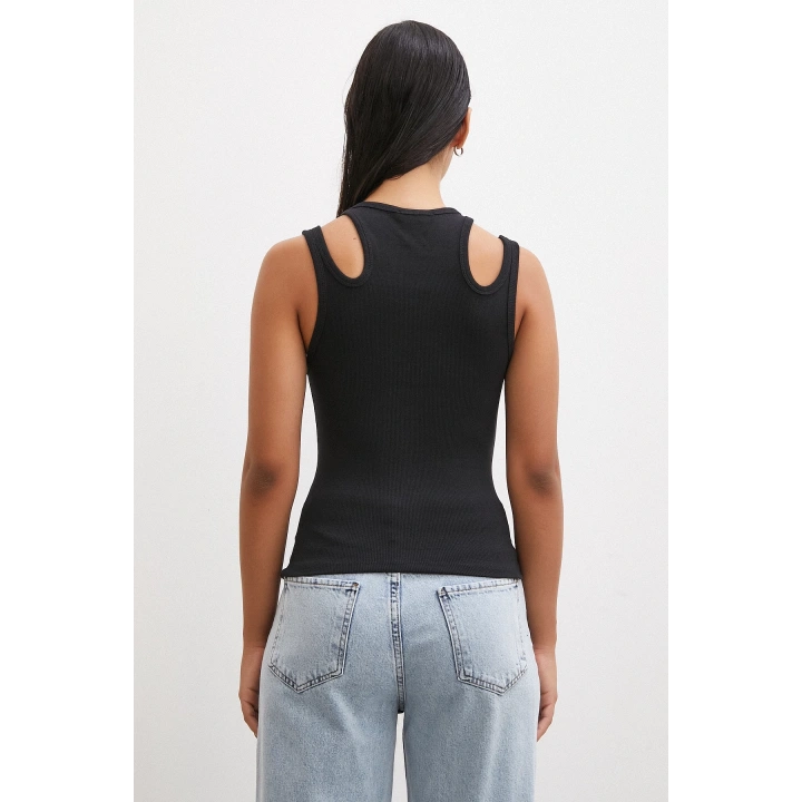 İki Omuzlu Top Siyah