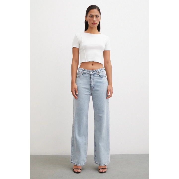 Kısa Kol T-shirt Beyaz