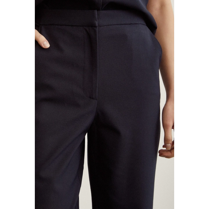 Klasik Boru Paça  Pantolon Lacivert