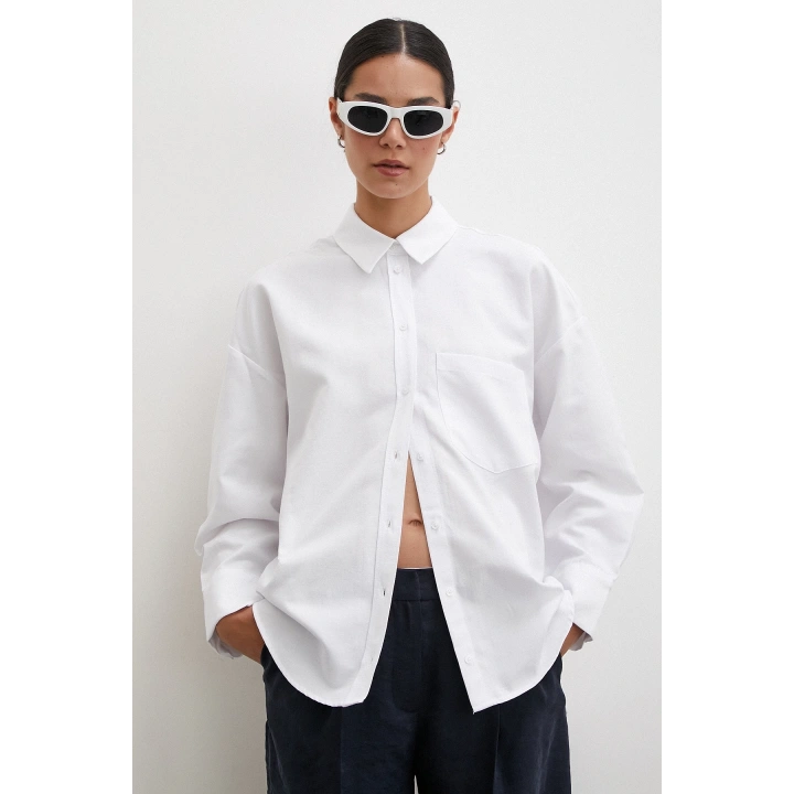 Klasik Gömlek Ekru