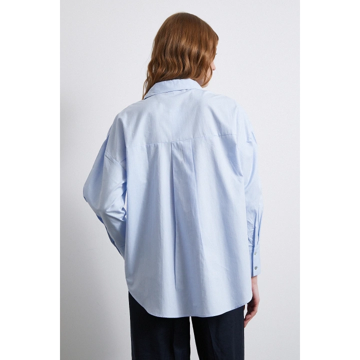 Klasik Gömlek Mavi