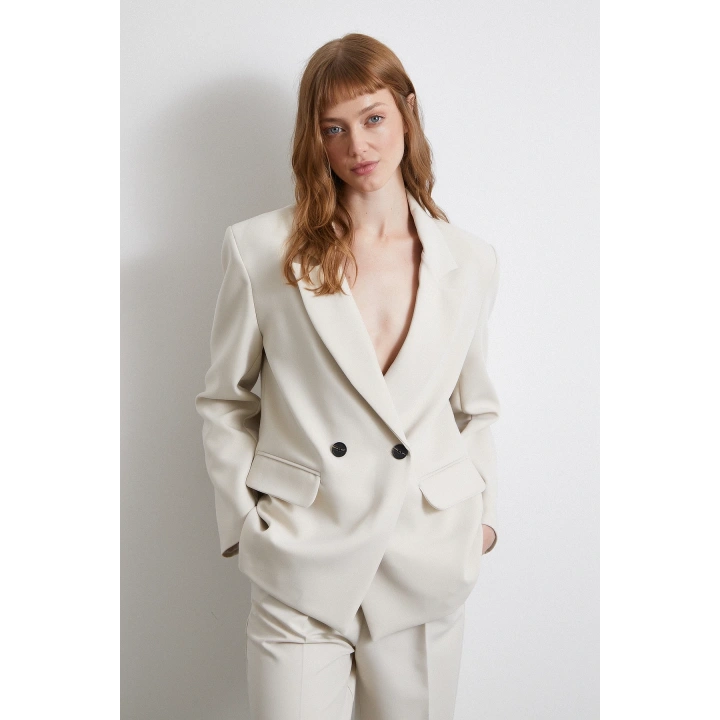 Klasik Poliviskon Ceket Kemik