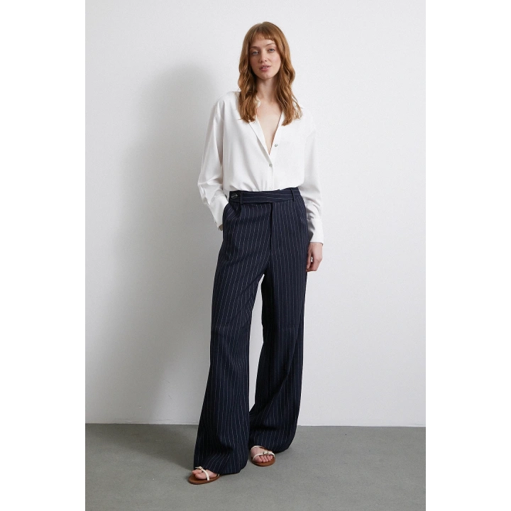 Klasik Saten Gömlek Ekru