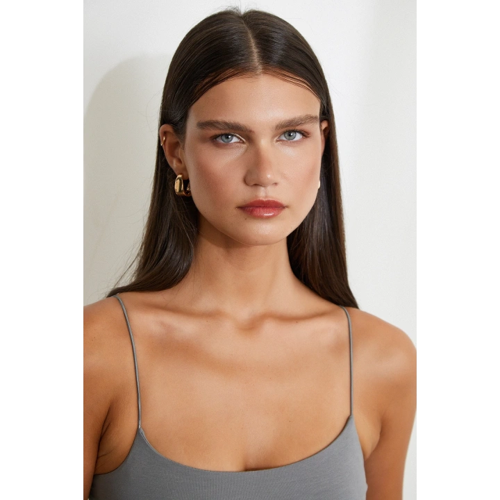 Lastik Askılı Top Gri