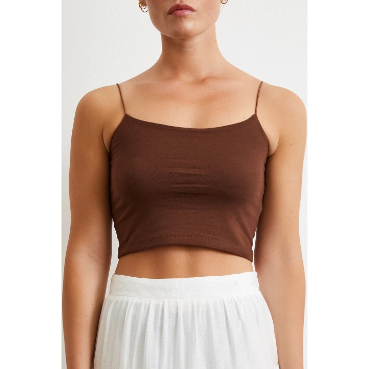 Lastik Askılı Top Kahve