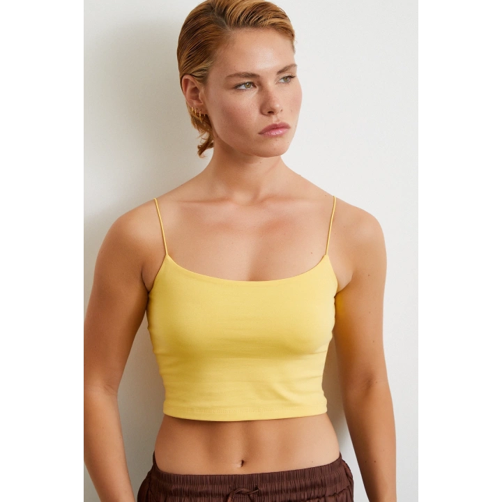 Lastik Askılı Top Sarı