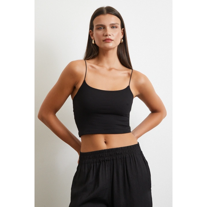 Lastik Askılı Top Siyah