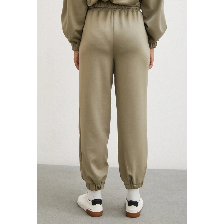 Lastikli Cepli Eşofman Altı Çağla