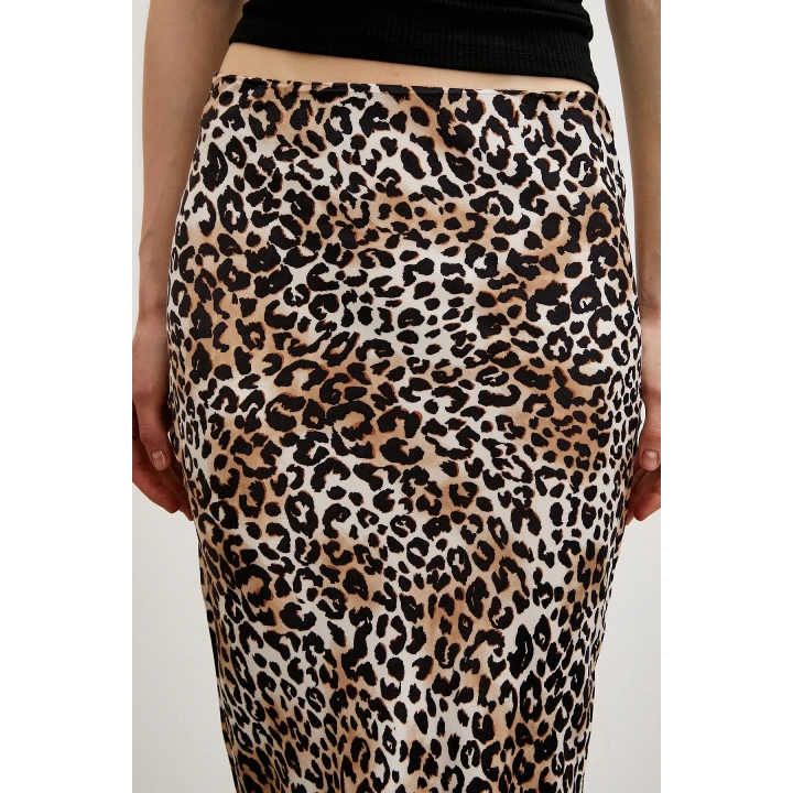 Maxi Boy Verev Etek Siyah