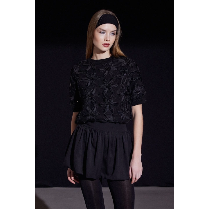 Mini Balon Etek Siyah