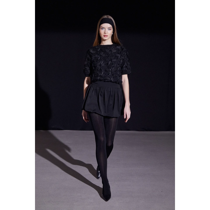 Mini Balon Etek Siyah