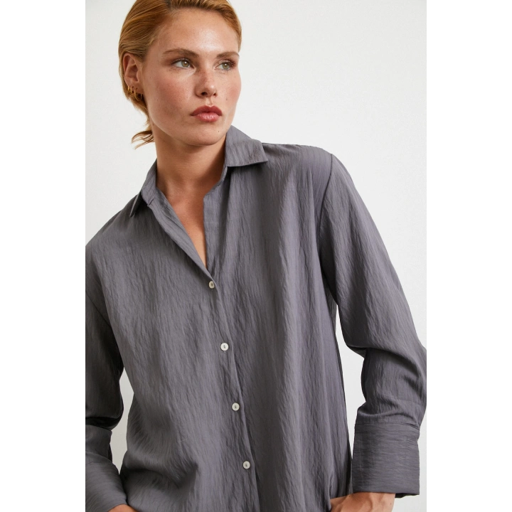 Paralel Çizgili Gömlek Antirasit