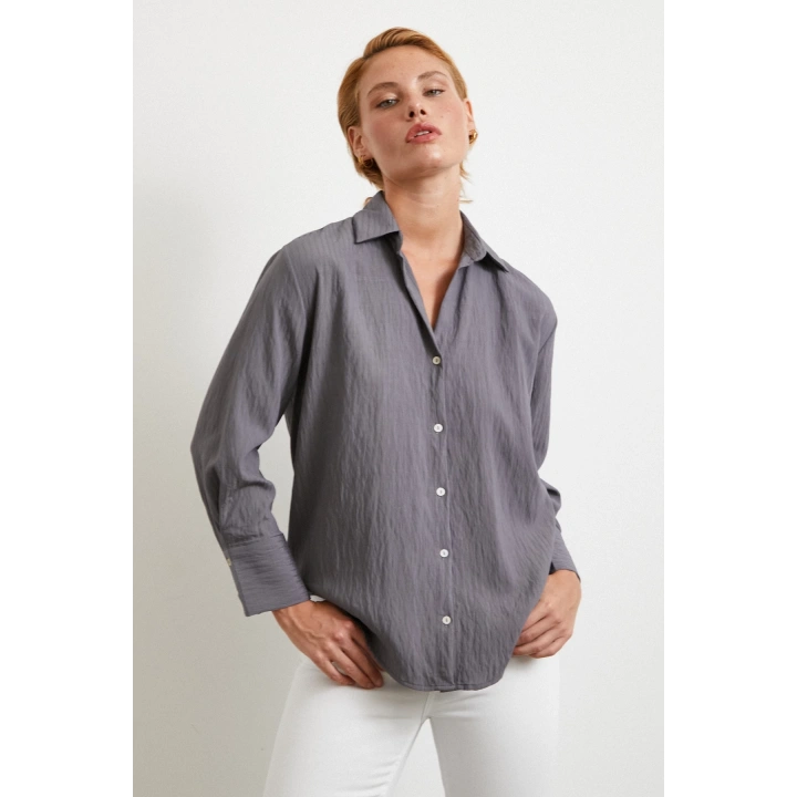 Paralel Çizgili Gömlek Antirasit