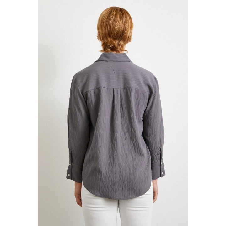 Paralel Çizgili Gömlek Antirasit