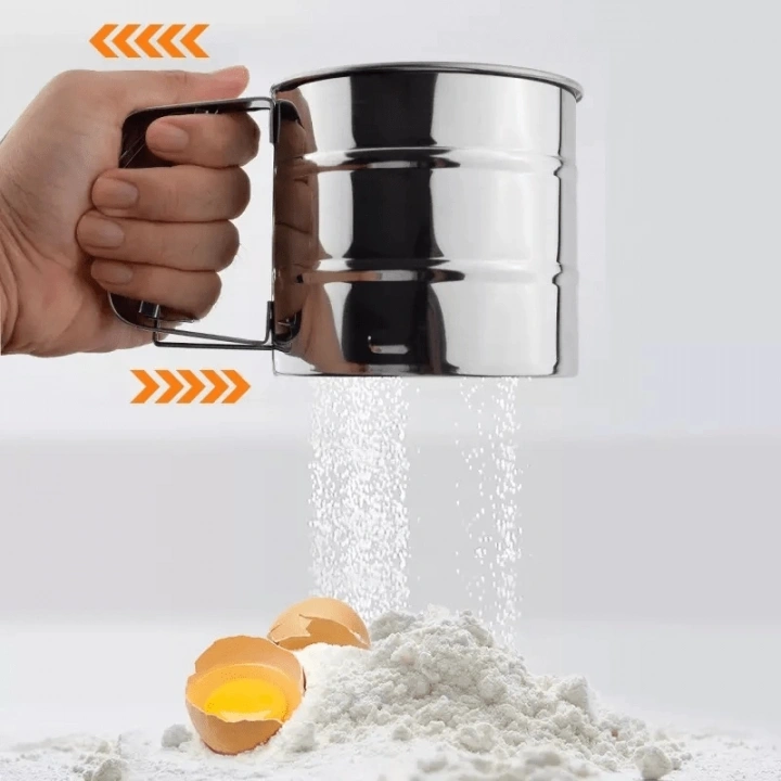 Paslanmaz Metal Pratik Un Eleği