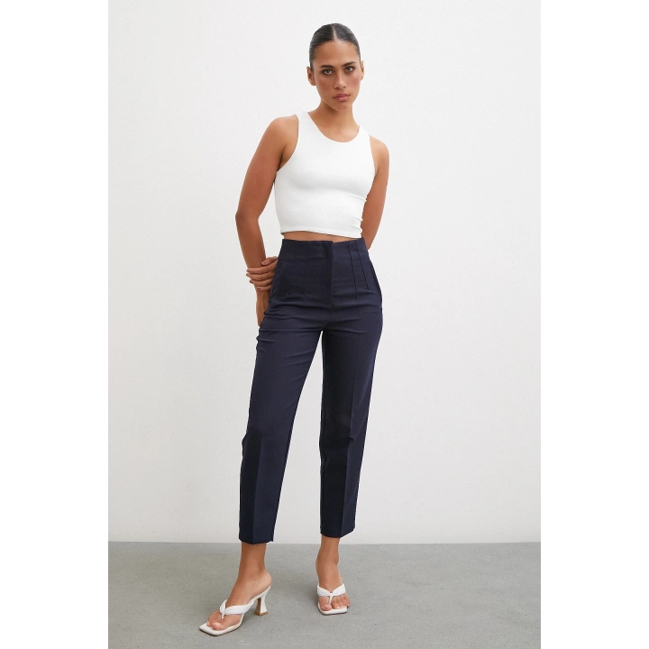 Skinny Kumaş Pantolon Lacivert