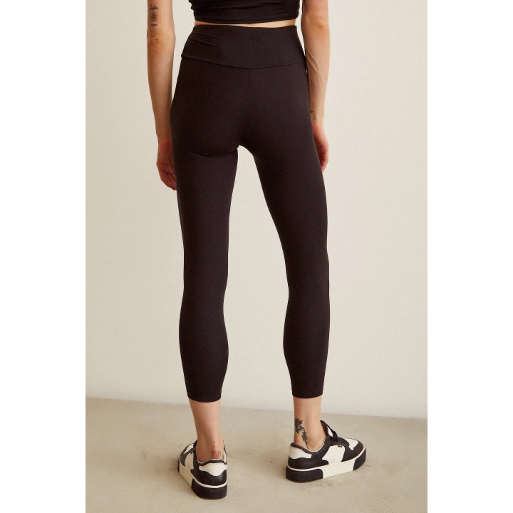 Toparlayıcı Tayt Siyah