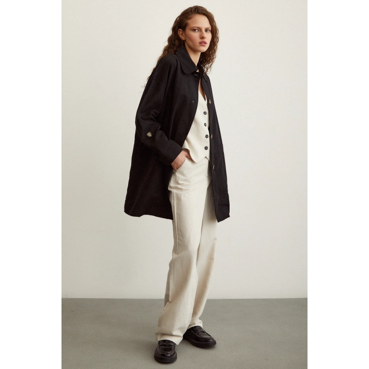 Torba Cepli Trençkot Siyah