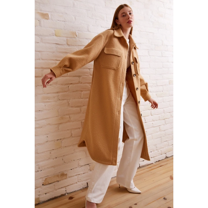 Uzun Bürümcük Kaban Bej