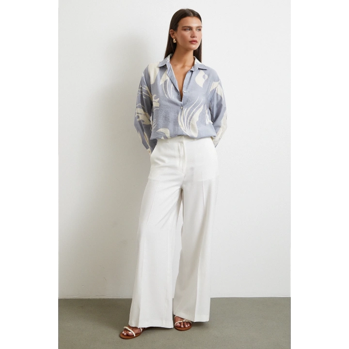 V Yaka Modal  Gömlek Antirasit