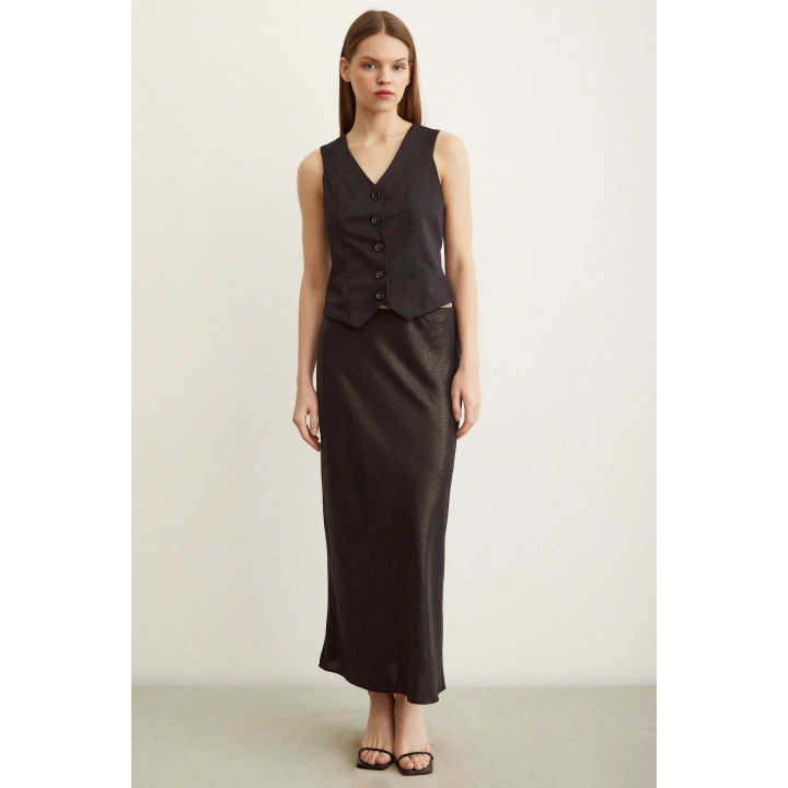 Varaklı Verev Etek Varak