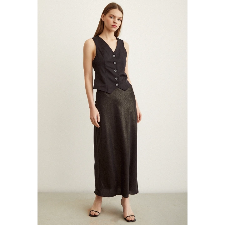 Varaklı Verev Etek Varak