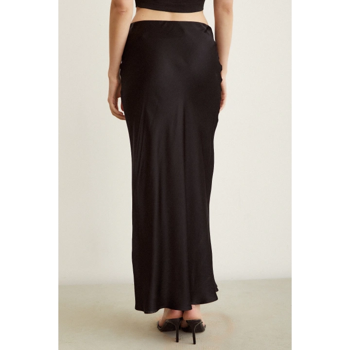 Verev Saten Etek Siyah