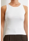 Basic Crop Top Beyaz