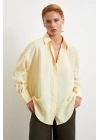 Basic Modal Gömlek Sarı