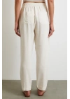 Beli Lastikli Klasik Pantolon Bej