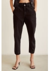 Beli Lastikli Mom Jean Siyah