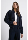 Bomber Ceket Lacivert