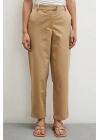 Duble Paçalı Pantolon Bej