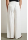 Geniş Paça Palazzo Pantolon Ekru