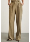 Geniş Paça Pantolon Haki