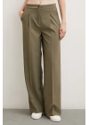 Geniş Paça Pantolon Haki