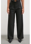 Geniş Paça Pantolon Siyah