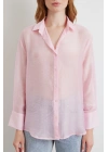 İnce Modal Gömlek Pembe