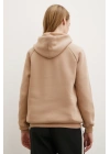 Kapüşonlu Sweatshirt Kahve