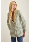 Kazayağa Blazer Ceket Mint