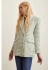 Kazayağa Blazer Ceket Mint