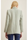 Kazayağa Blazer Ceket Mint