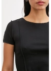 Kısa Kol T-shirt Siyah