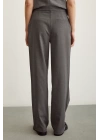 Klasik Boru Paça  Pantolon Gri