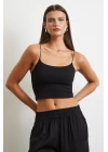 Lastik Askılı Top Siyah
