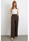 Modal Palazzo Pantolon Kahve