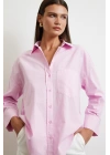Must Have Poplin Gömlek Pembe